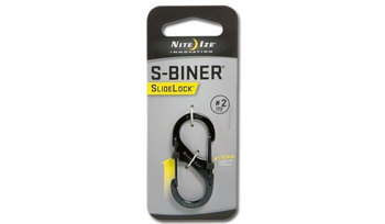 Nite Ize - S-Biner #2 SlideLock - Czarny - LSB2-01-R3